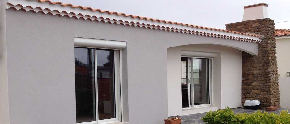Ravalement de façade au Pouliguen en Loire Atlantique (44)